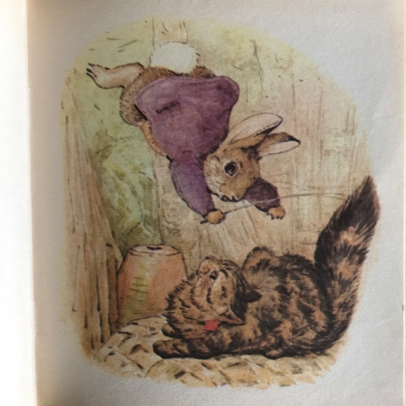 Beatrix Potter 2 Books The Tale of The Flopsy Bunnies & Benjamin Bunny Hardcover - Picture 6 of 8